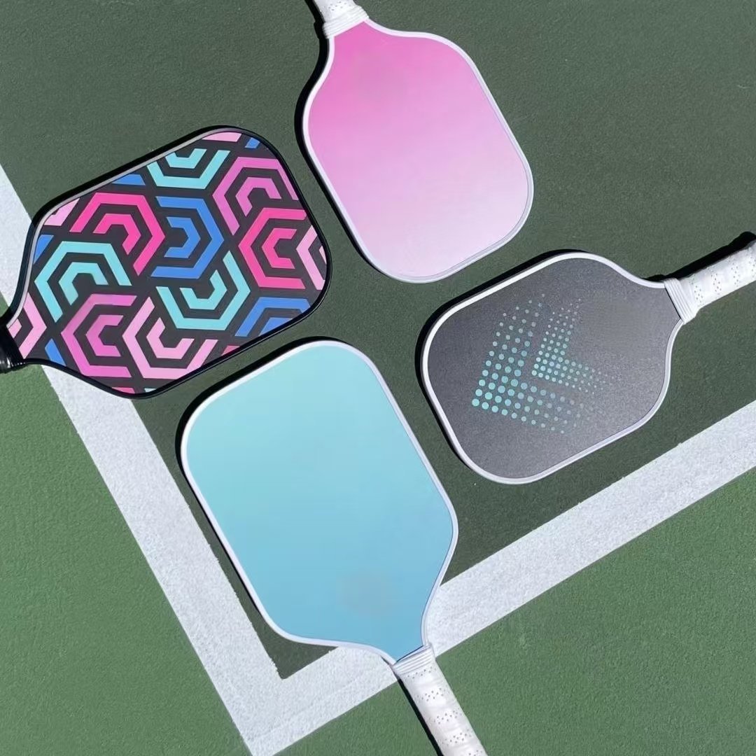 Coordinated pickleball paddle range